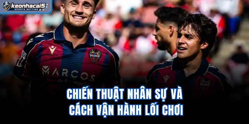 Chiến thuật, nhân sự và cách vận hành lối chơi
