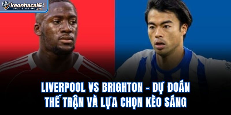 Liverpool Vs Brighton - Dự Đoán Thế Trận Và Lựa Chọn Kèo Sáng