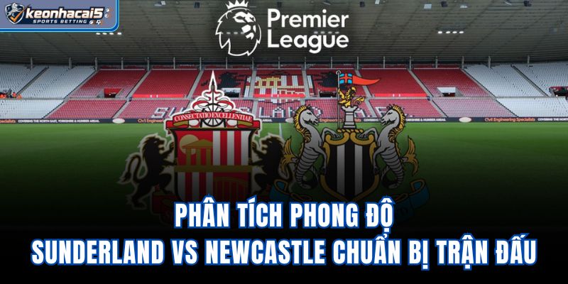 Phân tích phong độ Sunderland vs Newcastle chuẩn bị trận đấu